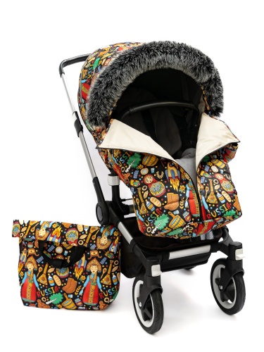 Универсальный теплый чехол на коляску, традиции фото 2