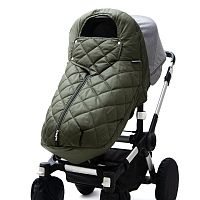 Накидка на ножки для коляски оливковая
