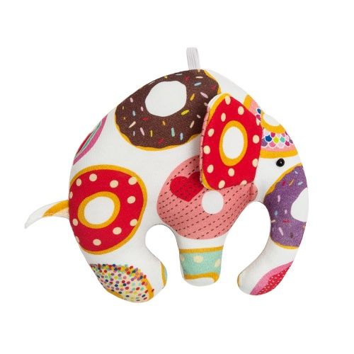 Купить Игрушка подвесная Слон Бублик по лучшей цене с доставкой - интернет магазин Babynitto в России