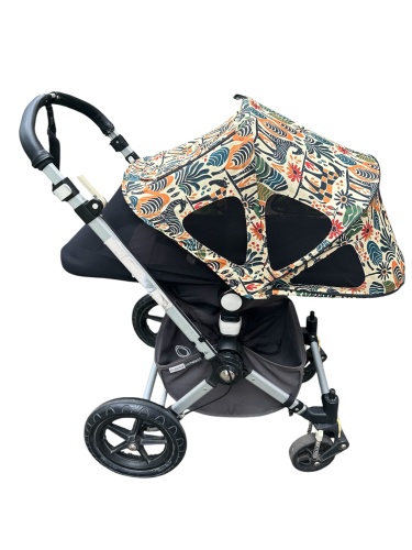 Капюшон летний Africa фирмы BABYNITTO для колясок Bugaboo Cameleom Fox Lynx