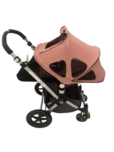 Капюшон летний Dusty Rose фирмы BABYNITTO для колясок Bugaboo Cameleom Fox Lynx фото 2