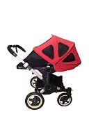Капюшон летний Red BABYNITTO для колясок Bugaboo Donkey