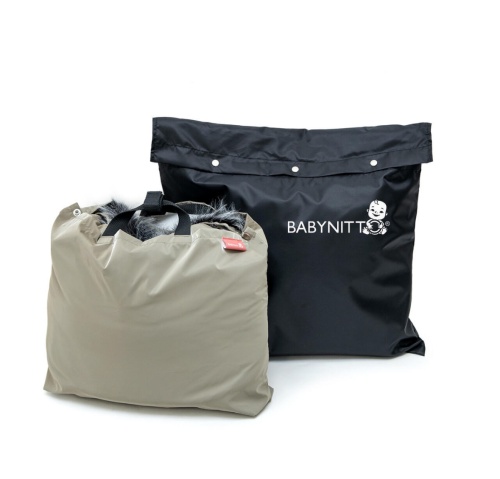 Универсальный теплый чехол на коляску, графит лаке фото 12