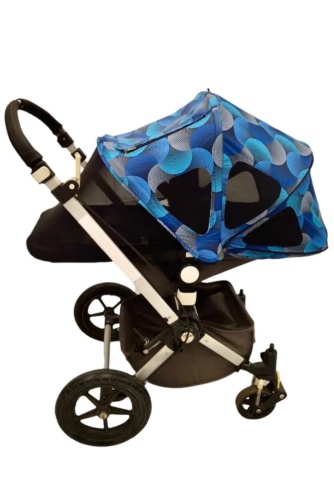 Капюшон летний Balls фирмы BABYNITTO для колясок Bugaboo Cameleom Fox Lynx фото 2