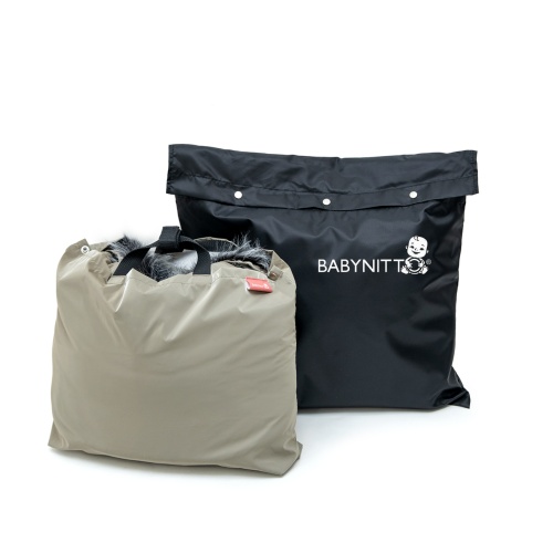 Универсальный теплый чехол на коляску, красный фото 10