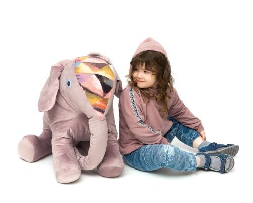 Купить Слон декоративный-игрушка Rose по лучшей цене с доставкой - интернет магазин Babynitto в России фото 4