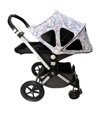 Капюшон летний Flamingo фирмы BABYNITTO для колясок Bugaboo Cameleom Fox Lynx фото 2