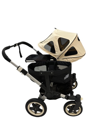Капюшон летний Beige BABYNITTO для колясок Bugaboo Donkey фото 6