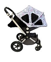 Капюшон летний Flamingo фирмы BABYNITTO для колясок Bugaboo Cameleom Fox Lynx