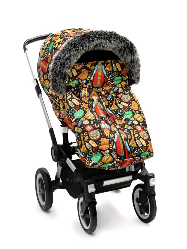 Универсальный теплый чехол на коляску, традиции фото 3