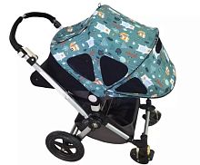 Капюшон летний вентилируемый фирмы BABYNITTO для колясок Bugaboo Cameleom Fox Lynx Fairy world