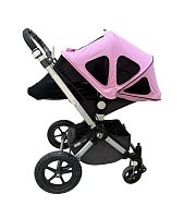 Капюшон летний Pink Panther фирмы BABYNITTO для колясок Bugaboo Cameleom Fox Lynx