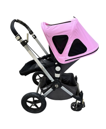 Капюшон летний Pink Panther фирмы BABYNITTO для колясок Bugaboo Cameleom Fox Lynx фото 3