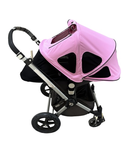 Капюшон летний Pink Panther фирмы BABYNITTO для колясок Bugaboo Cameleom Fox Lynx фото 2